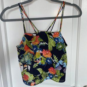 TOP SHOP crop/tank  top